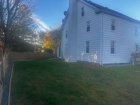 Side of house with side yard