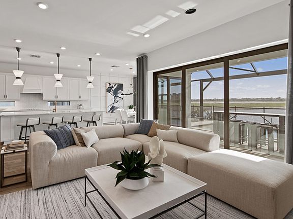 Sun-filled living spaces