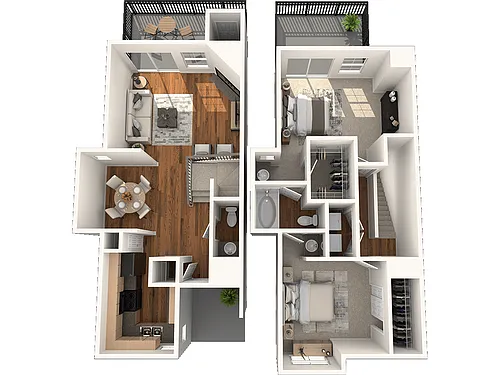 Floor plan McKinney Falls
