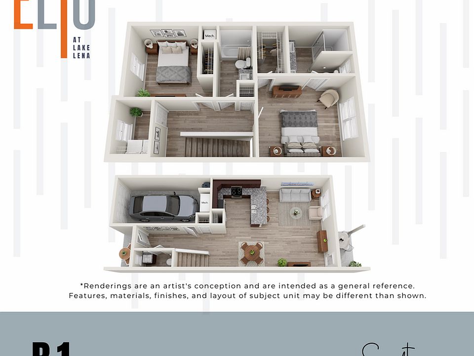 B1 | 2 Bed | 2.5 Bath