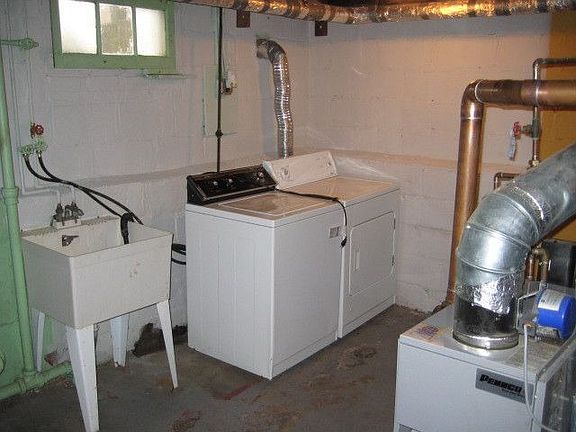 Seperate laundry area
