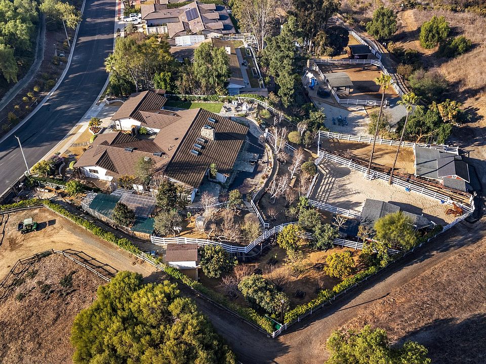 Overview of this spectacular property, located at the end of the cul-de-sac on a private nearly one acre parcel