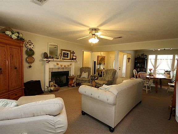 Wood burning fire place
