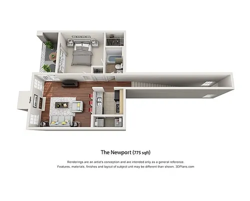 Floor plan Newport