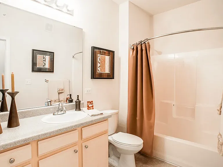 Relax in our modern bathroom spaces
