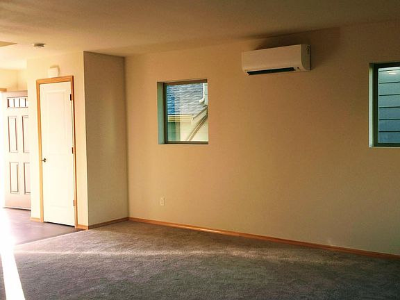 Mini split in living room