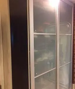 Closet in master bedroom