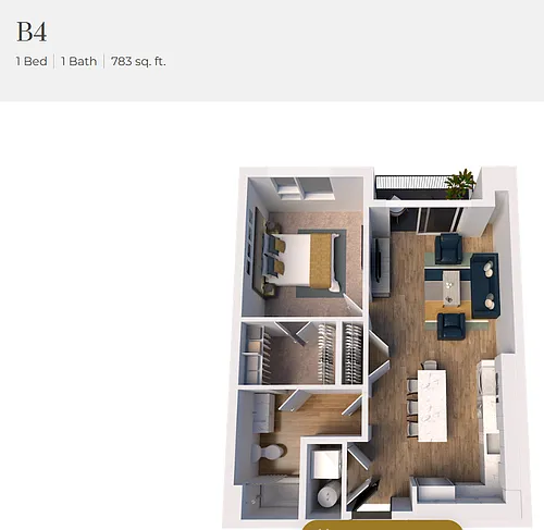 Floor plan B-4