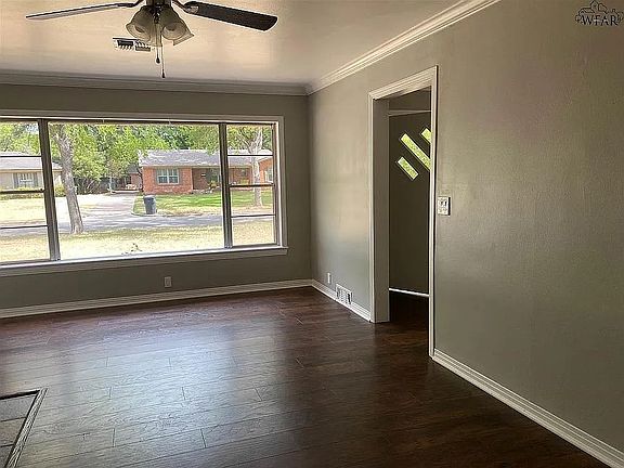 Living Room with Large Picture Window.