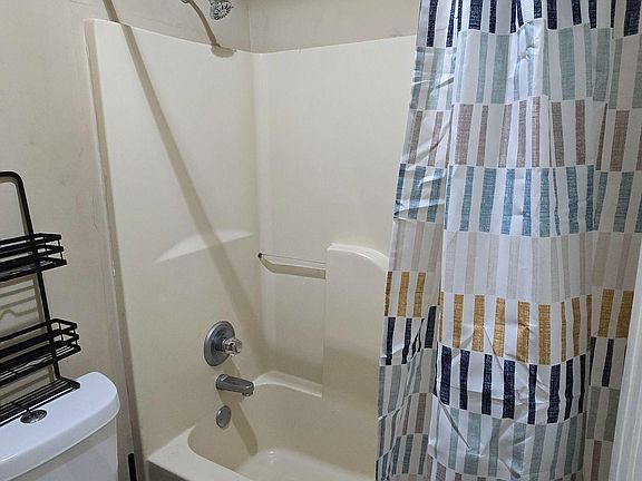 Added privacy with locking door when taking showers and toilet.