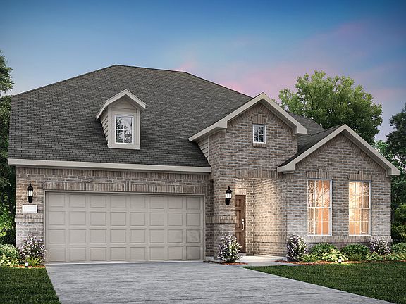 The Keller, a two-story home with 2-car garage, shown with Home Exterior 31