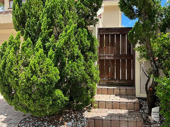 Main entrance to property