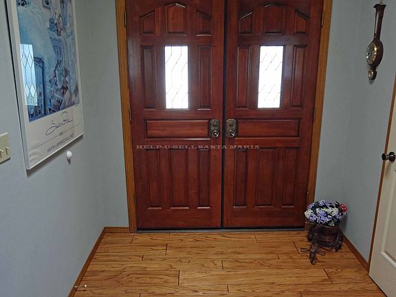 Solid Wood Double Door Entry