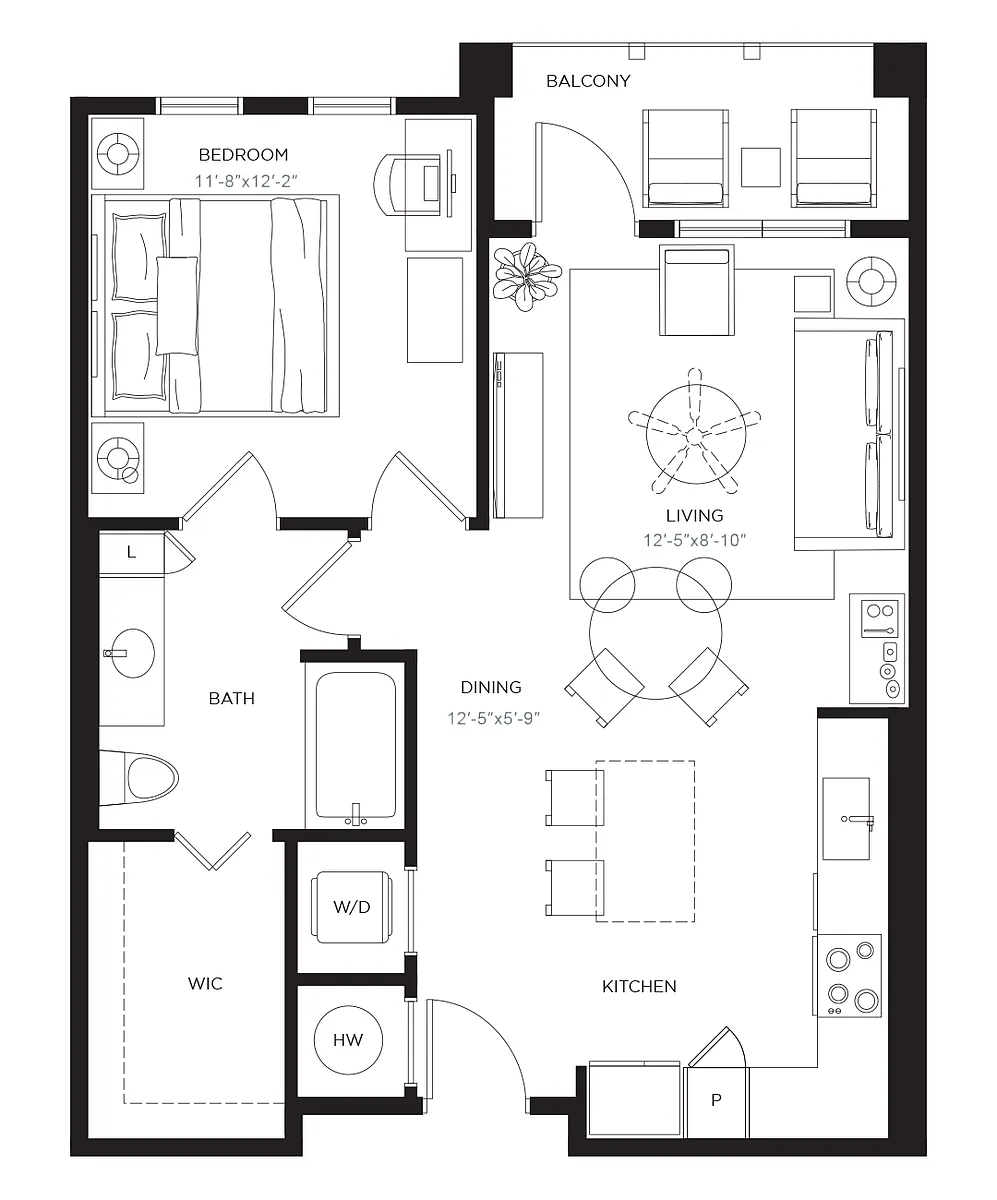 Floor plan A1R