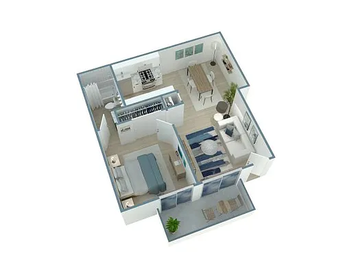 Floor plan Palmeras