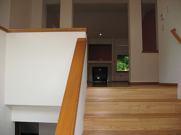 Extra wide staircase