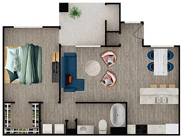 Floor plan Ocotillo