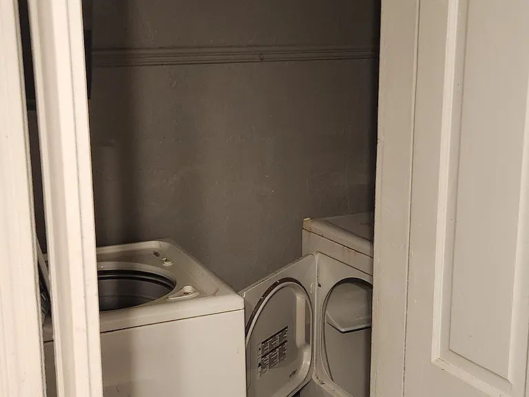 Washer and dryer provided and maintained.