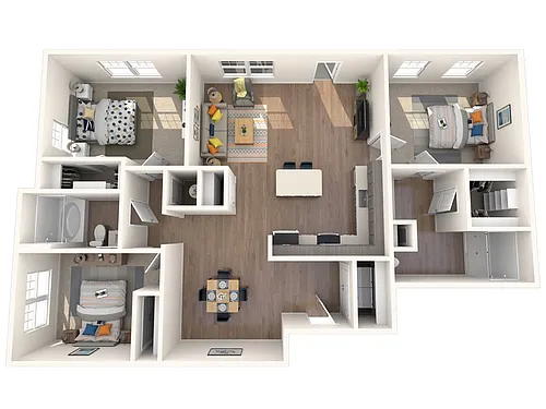Floor plan The Town 2