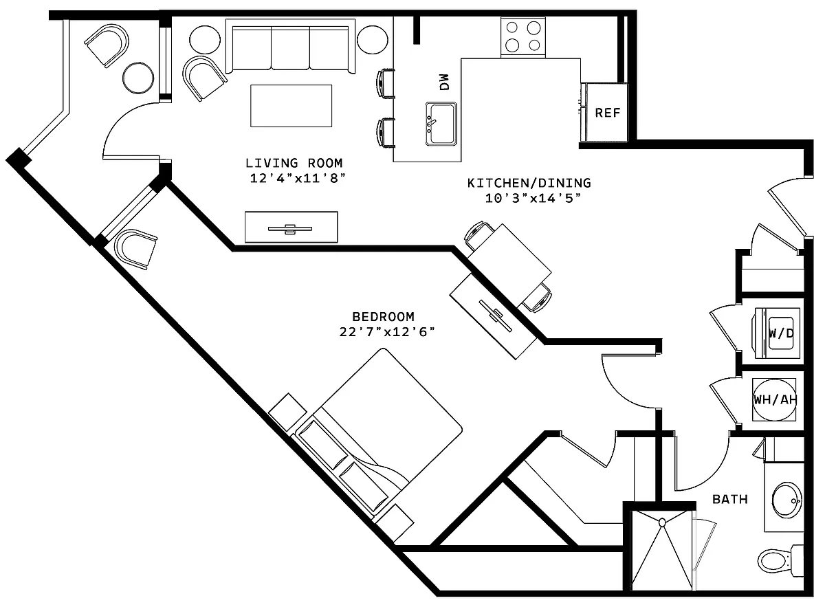 Floor plan Foster