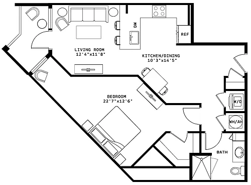 Floor plan Foster