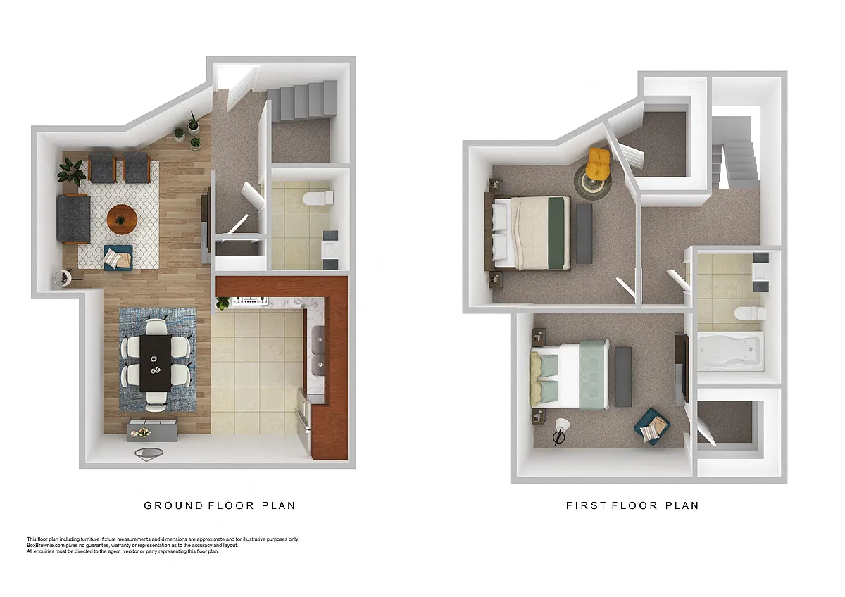 Floor plan Townhome