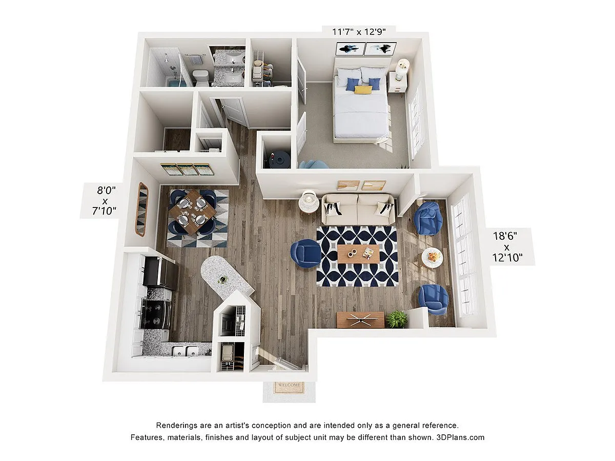 Floor plan Abbott