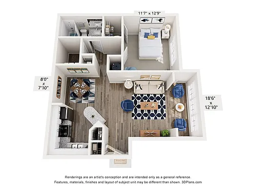 Floor plan Abbott