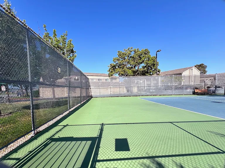 community tennis court