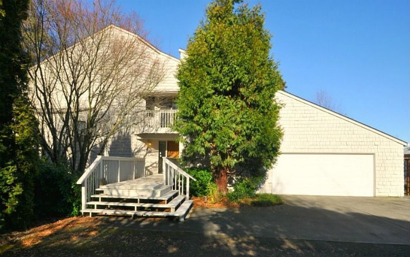 Front facing north