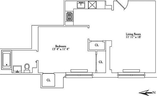 2nd image of 27 W 72nd St #809