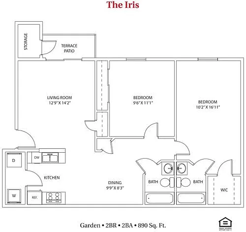 Floor plan The Iris