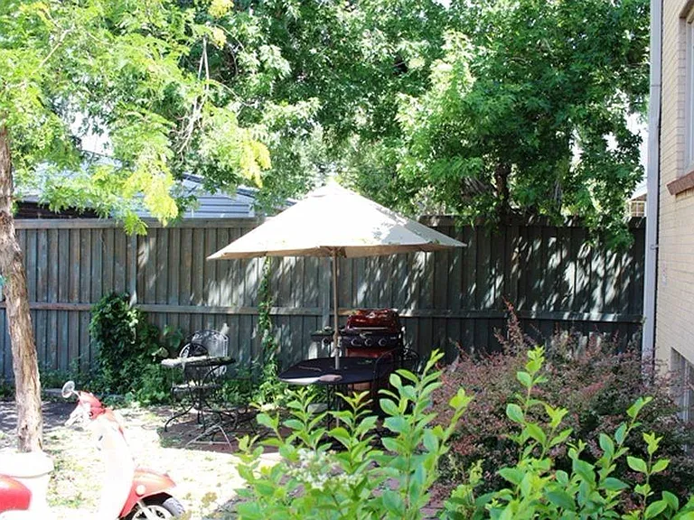 Back patio area.
