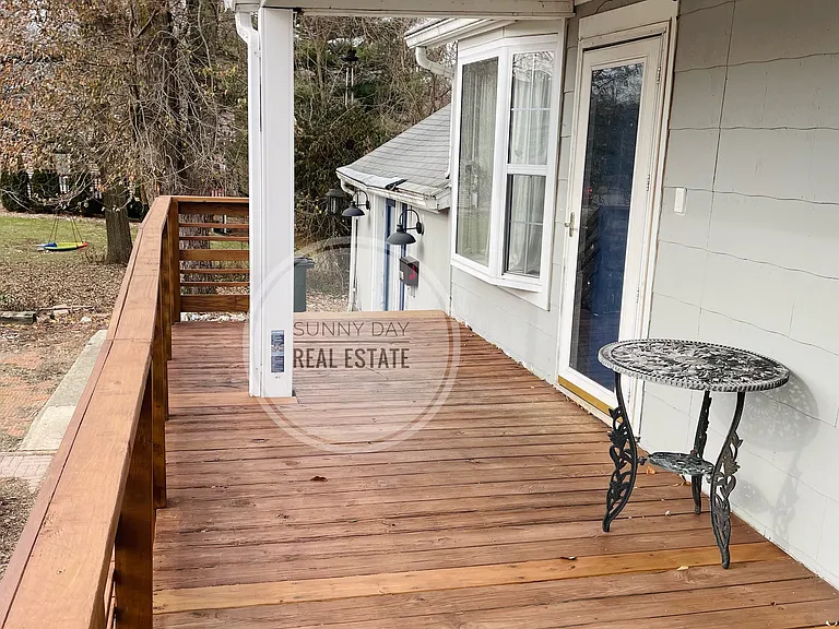 Front porch deck