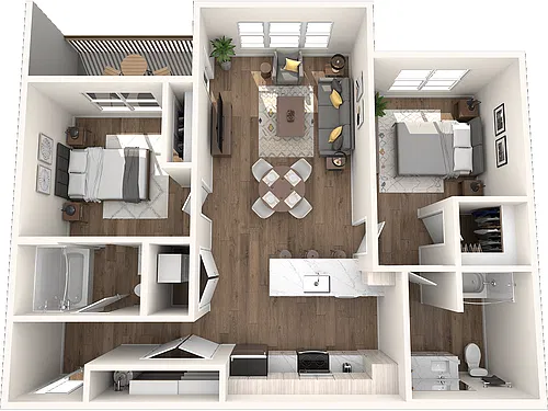 Floor plan Thompson