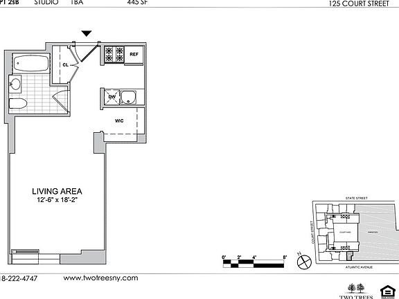 2nd image of 125 Court St APT 2SB