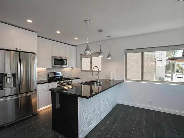 Kitchen Is Beautifully Illuminated