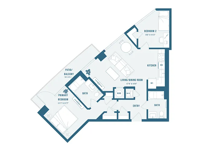 Floor plan Colette D1