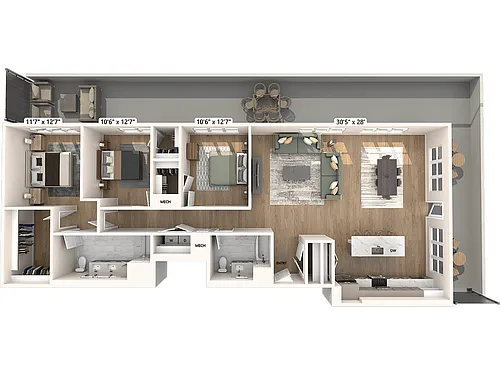 Floor plan C5a-Signature