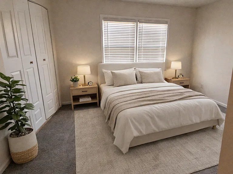 Master Bedroom - Virtually Staged