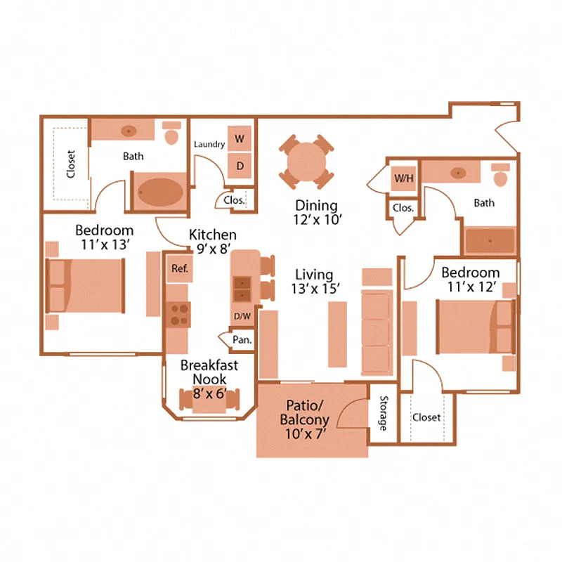 Floor plan Todra (C2)