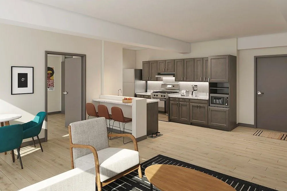 2 bed, 2.0 bath, 738 sqft, $1,542 — Photo 2