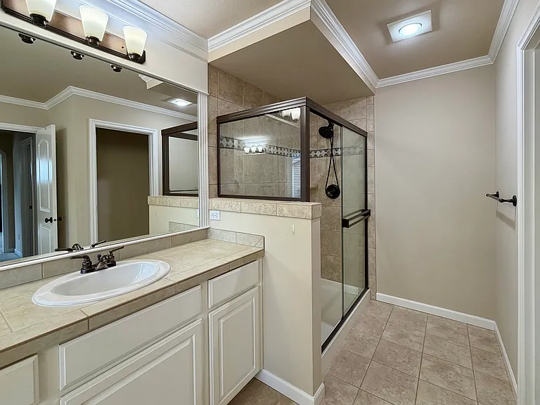Master bathroom