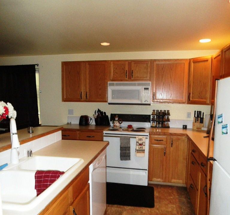 Kitchen with Sky Light & Breakfast Bar