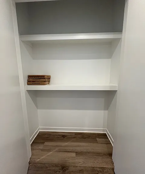 Extra-large pantry and storage in the kitchen