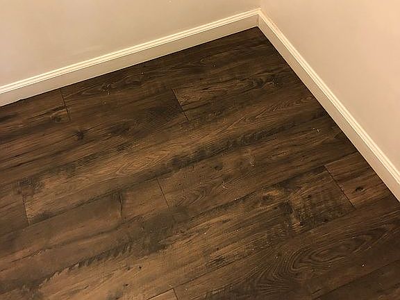 Custom closet flooring