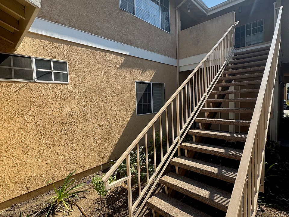 Stairway to the unit on the right