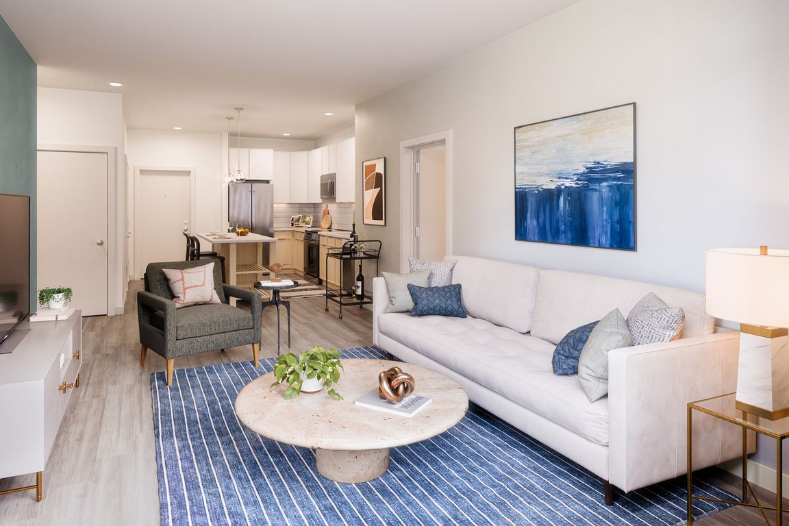 Sylvan Woods Westchester - Living to Kitchen