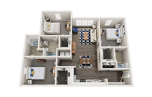 Floor plan B2R Luxe