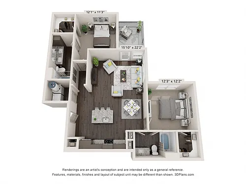 Floor plan B3